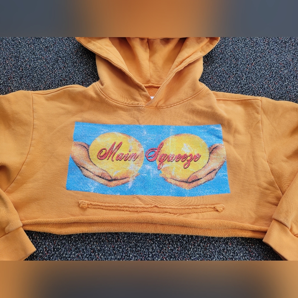 Boys Lie Orange 'Main Squeeze' Hoodie